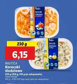 Lidl Koreczki śledziowe w oleju Nautica Schwartz oferta