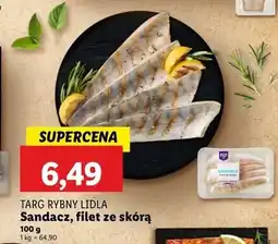 Lidl Sandacz filet Targ Rybny Lidla oferta