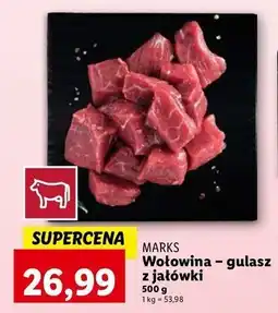 Lidl Mięso wołowe na gulasz z jałówki Mark's oferta
