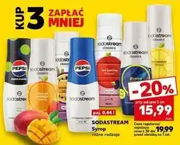 Kaufland Sok do przygotowania napojów gazowanych lemoniada Sodastream oferta