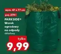Kaufland Worek ogrodowy 270 l Parkside oferta