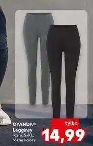 Kaufland Legginsy damskie s-xl Oyanda oferta