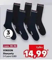 Kaufland Skarpetki długie 35-46 Vinson oferta