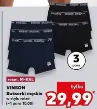 Kaufland Bokserki męskie m-xxl Vinson oferta