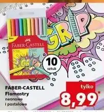 Kaufland Flamastry grip Faber-Castell oferta