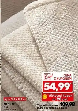 Kaufland Koc 150 x 200 cm Nafnaf oferta