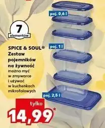 Kaufland Zestaw pojemników Spice&Soul oferta
