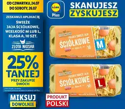 Lidl Jaja ściółkowe Złota Nioska oferta