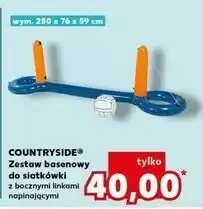 Kaufland Zestaw basenowy do siatkówki K-Classic Countryside oferta