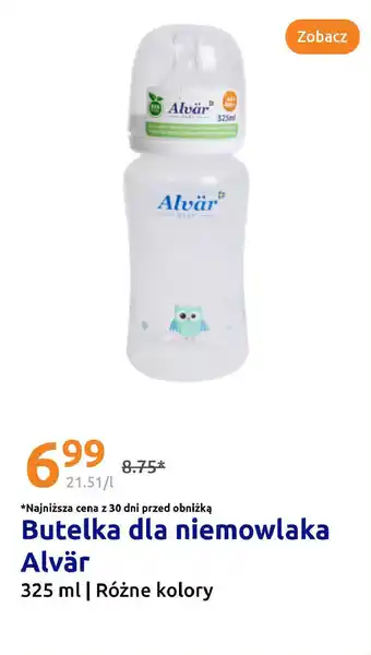 Action Butelka dla niemowlaka Alvär oferta