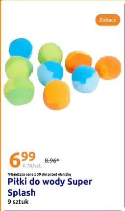 Action Piłki do wody Super Splash oferta