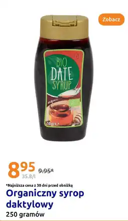 Action Organiczny syrop daktylowy oferta
