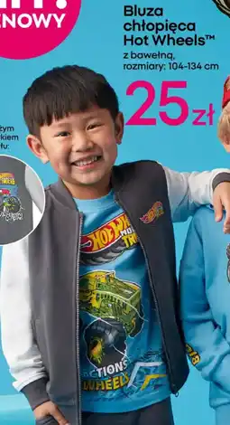 Pepco Bluza chłopięca Hot Wheels oferta