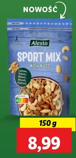Lidl Mieszanka orzechów Sport Mix Alesto oferta