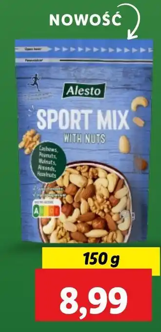 Lidl Mieszanka orzechów Sport Mix Alesto oferta