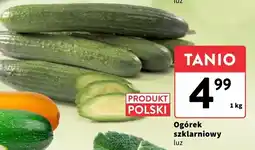 Intermarche Ogórek szklarniowy 1 kg Intermarche oferta