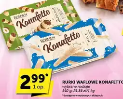 ABC Rurki waflowe Konafetto Roshen oferta