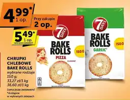 Groszek Chrupki chlebowe Bake Rolls 7Days oferta