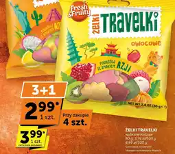 Euro Sklep Żelki Travelki owocowe Fresh & Fruity oferta
