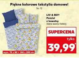Kaufland Pościel Liv & BO oferta