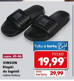 Kaufland Klapki Vinson oferta
