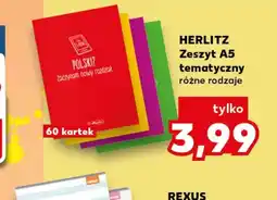 Kaufland Zeszyt Herlitz oferta