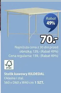 JYSK Stolik kawowy S! oferta