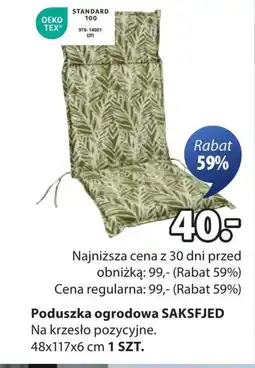 JYSK Poduszka na krzesło TEX oferta