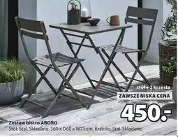 JYSK Zestaw mebli Bistro oferta