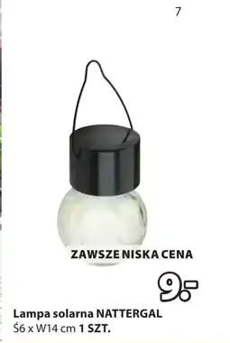 JYSK Lampa solarna oferta