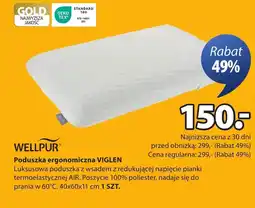 JYSK Poduszka ergonomiczna Wellpur oferta