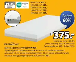 JYSK Materac Dreamzone oferta