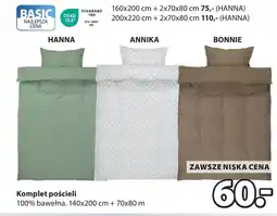 JYSK Komplet pościeli oferta