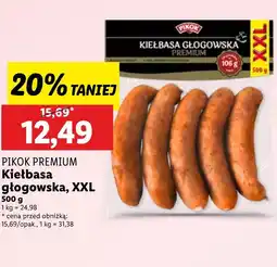 Lidl Kiełbasa Pikok oferta