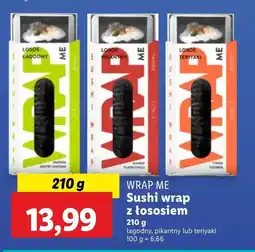Lidl Sushi Wrap me oferta