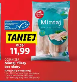 Lidl Mintaj Ocean Sea oferta