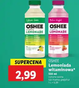 Lidl Napój witaminowy Oshee oferta