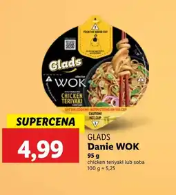 Lidl Danie gotowe Glads oferta