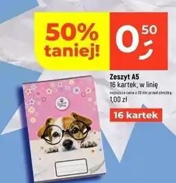 Dealz Zeszyt a5 16 kartek linia oferta