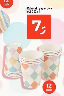 Dealz Kubeczki papierowe na przekąski 220 ml oferta