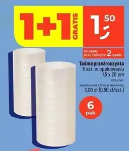 Dealz Taśma przezroczysta oferta