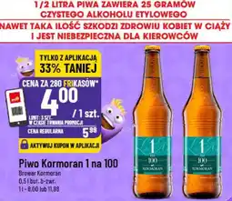 Polomarket Piwo Kormoran 1 na 100 oferta