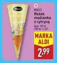 ALDI Lody maślanka z cytryną Mucci oferta