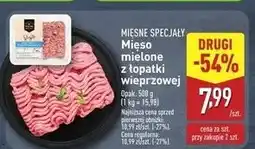 ALDI Mięso mielone z łopatki Mięsne Specjały Zawsze Świeże (Aldi) oferta