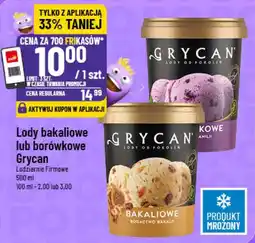 Polomarket Lody bakaliowe lub borówkowe Grycan oferta