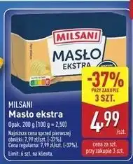 ALDI Masło extra Milsani oferta
