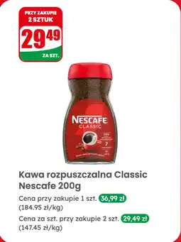 Dino Kawa rozpuszczalna Classic Nescafe oferta