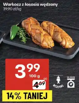 Delikatesy Centrum Warkocz z łososia wędzony Delikatesy Centrum oferta
