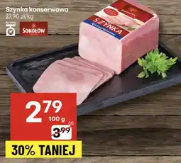 Delikatesy Centrum Szynka konserwowa Sokołów oferta