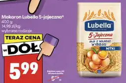 Delikatesy Centrum Makaron Lubella 5-jajeczna oferta
